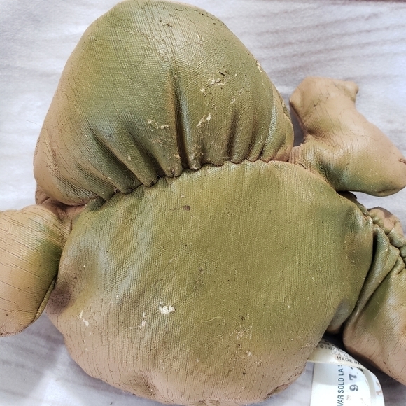 Star Wars Buddies Jabba The Hut Plush 10 Inch Year 1997 Kenner Beanie Peeling - Picture 6 of 10
